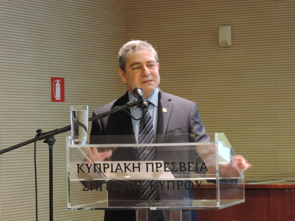 Διάλεξη του Πρύτανη Πανεπιστημίου Κύπρου Τάσου Χριστοφίδη